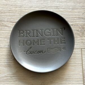 “Bringin’ Home The Bacon” Plate